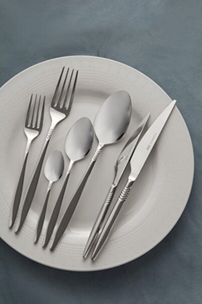 Karaca Laurel 84 Parça 12 Kişilik Elegance Çatal Kaşık Bıçak Seti