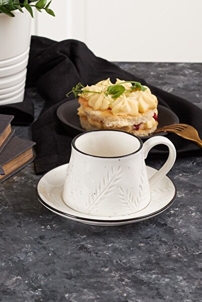 Karaca Jave 2 Kişilik Sütlü Kahve Fincanı Takımı