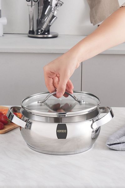 Karaca Kuzina Induction Base Steel Pot 20 cm