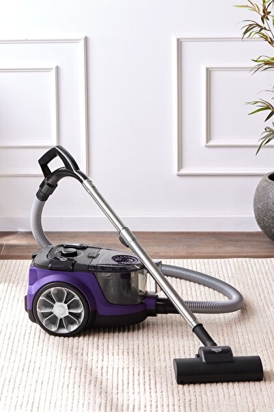 Karaca Vantuz High Force Mor Toz Torbasız Elektrikli Süpürge