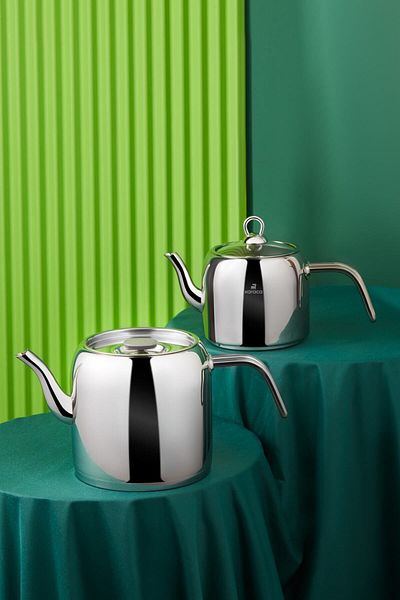 Karaca Vega Mini Powersteel 316 Steel Vega Teapot Set