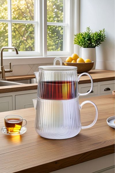 Karaca Aqualine Borosilicate Midi Teapot - Lüster