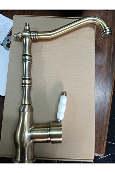 İda Point Rustik Mutfak Evye Bataryası Antik