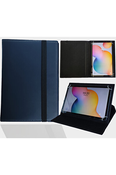 ZDN Case Samsung Galaxy Tab A7 T500 10.4" Tablet Uyumlu Standlı Üniversal Kap...