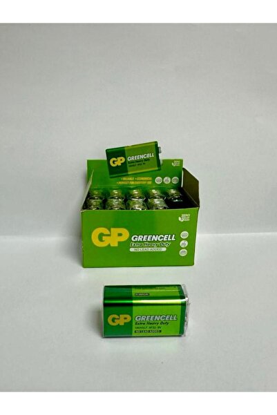 Maison Avf 10'lu Gp Grencell 9 Volt Pil - 9v Abajur Pili-9 Volt Çift Başlı Ka...