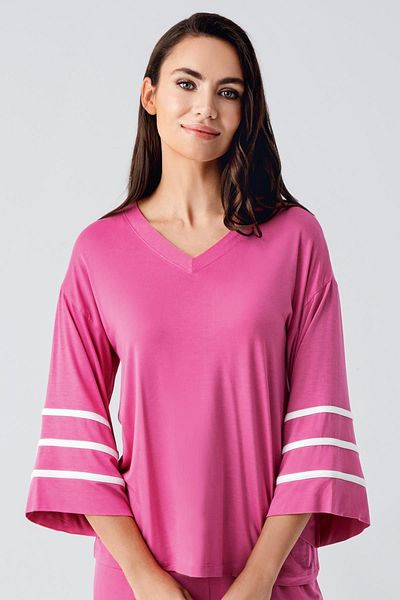 Artış Flexible Viscose Women's Pajama Set - Short Sleeve