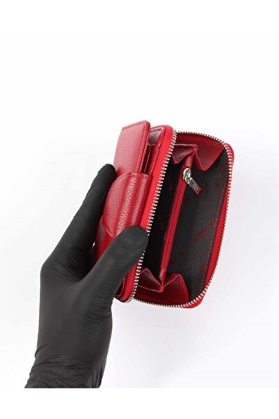 Aka Deri Leather Women's Wallet - Model 402 8