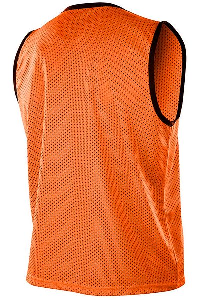 Verahed Orange Adult Size Perforated Training Vest - for Astroturf Training and Match