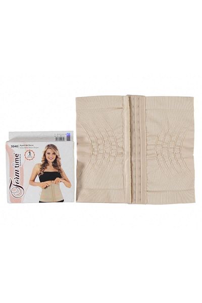 Momslab Women's Nude Maternity Graphic Waist Corset