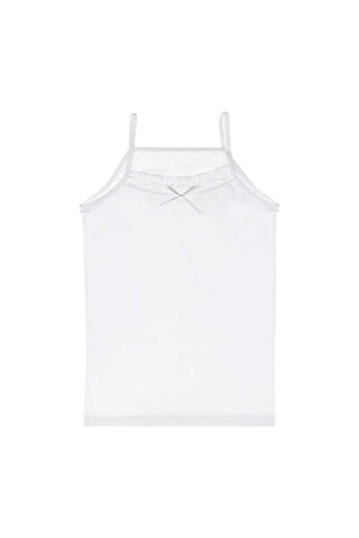 Donella Pack of 5 100% Cotton Girls' White Undershirt - 4350d2