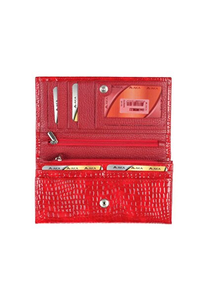 Aka Deri Leather Women's Wallet 470 66