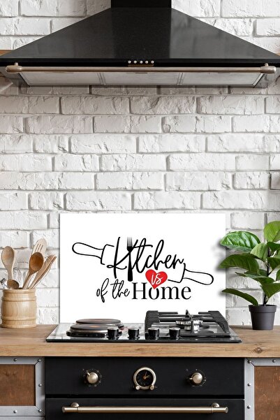 Decovetro 60x52 см Захисний екран для плити з візерунком Kitchen Home