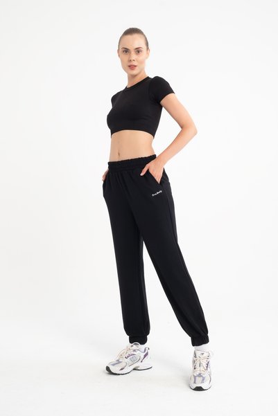 Tria Body Black Modal Sports Tracksuit