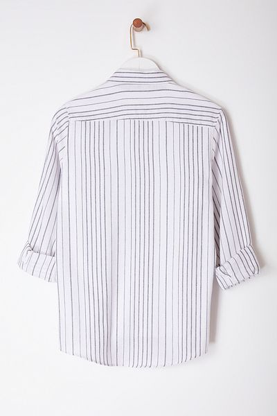 Edit by Trendyol Men's Shirt White Slim Woven - Tedaw25Go00005