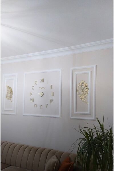 Design Cave Dekoratif Boyanabilir 4 Cm Duvar Çıtası