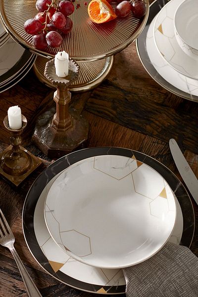 Karaca Gem 24 kusů - Porcelánový jídelní set pro 6 osob