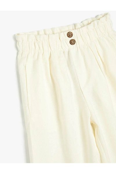 Koton Girl's Pants White 4skg40016aw