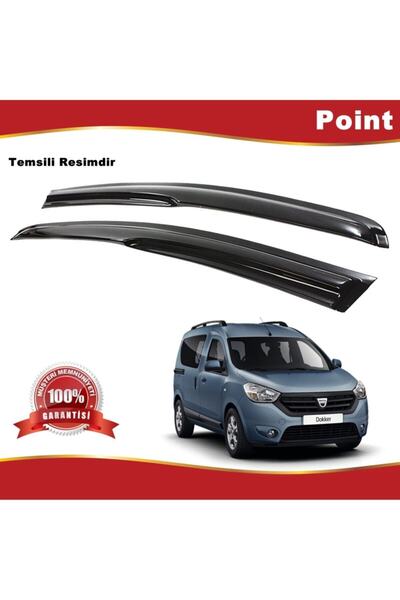 Point Dacia Dokker Mügen Cam Rüzgarlığı 2013-2020 Arası 2 Li Takım