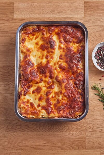 Karaca Oală/Tavă Oțel pentru Lasagna Bucătar 30x21 Cm