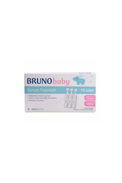 Bruno Baby Serum Fizyolojik 5ml X 10 Flakon