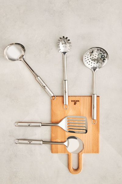 Karaca Tina 6 Piece Serving Set with Steel Stand