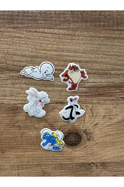 Phoenix 5 Pieces Cartoon Character Phone Back Laptop Helmet Motorcycle Drop Sticker Removal
