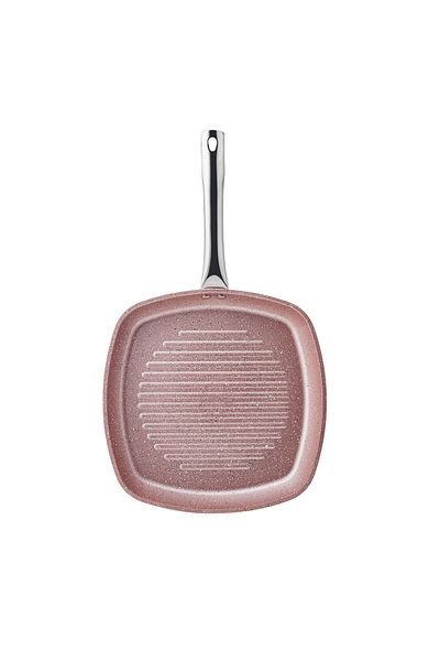 Karaca Avanos Rose Gold Bio Granite Grill Pan 28 Cm