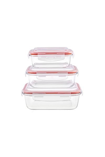 Karaca Mark 3-Piece Storage Container Set