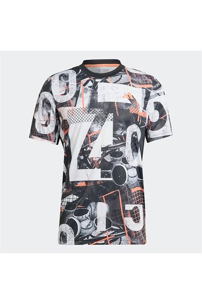adidas Ανδρικό μπλουζάκι Club Graph Tee White