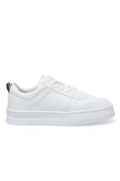 U.S. Polo Assn. Adidași albi pentru copii