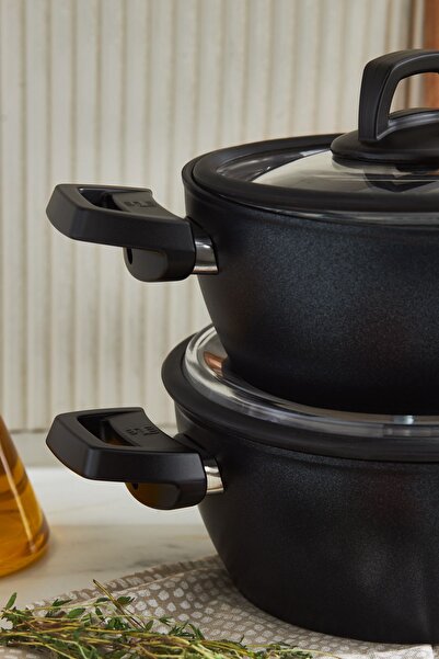 Karaca Biodiamond Antibakteriyel Powerful 6 Parça Midi Tencere Seti