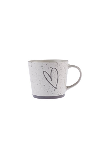 Karaca Heart White Mug 450 ml