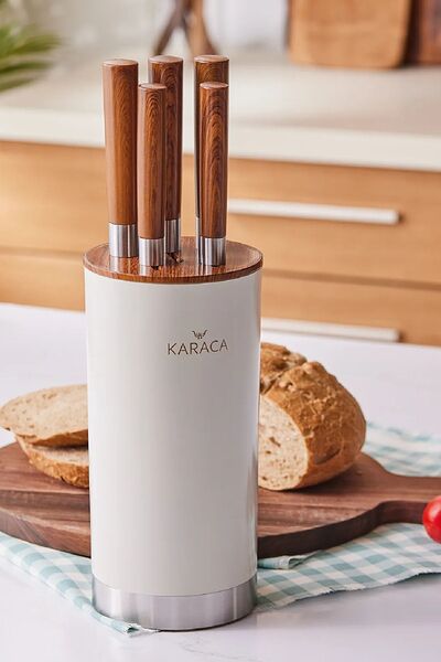 Karaca Foolproof Standlı 6 Parça Bıçak Seti
