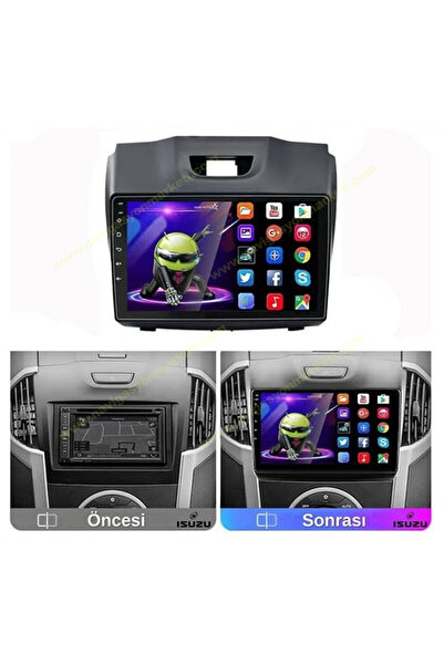 NAVMİNA Isuzu DMax 2012-2019 Uyumlu 9 inç 4-32 GB Multimedya Kamera