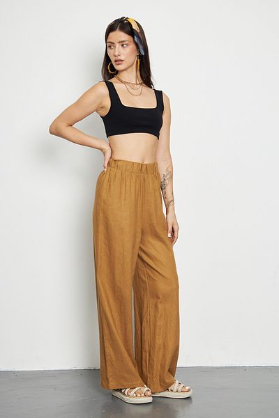 Swan Woman ELASTIC WAIST PANTS