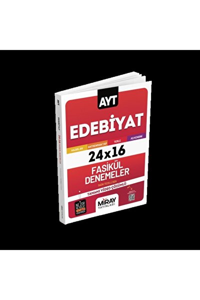 Miray Yayınları Miray AYT Edebiyat 16 Deneme