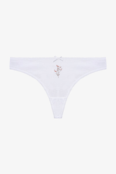 koza iç giyim Γυναικείο στρινγκ 3 τεμαχίων με βαμβακερό σχέδιο