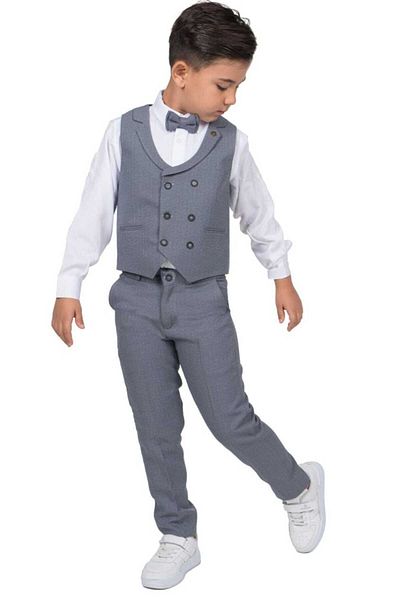Terry 5 Piece Set - Collar and Vest