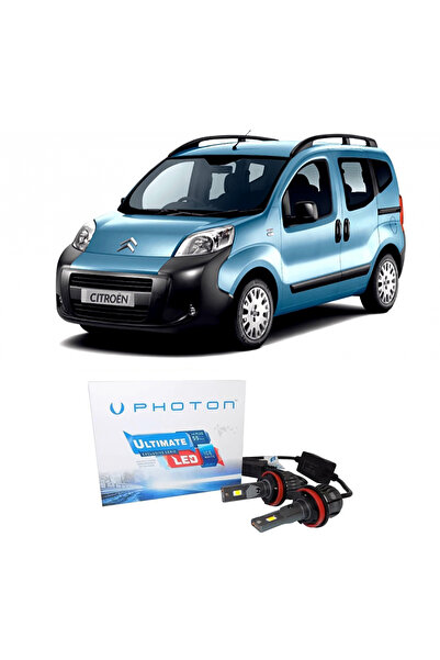 Photon Citroen Nemo Led Xenon Sis Far Ampulü H1 Ultimate Yeni Seri Beyaz 2007+