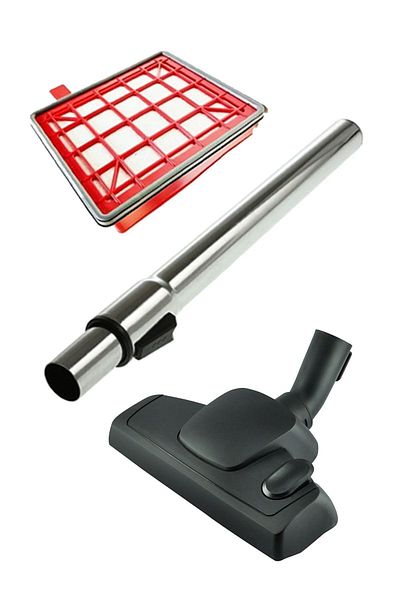 Marketto Fakir Veyron Compatible Turbo Öko Vacuum Cleaner Head Pipe Hepa Filter