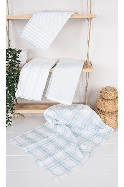 Baveno Set de 4 prosoape și prosoape de bucătărie Saphir - 100% bumbac