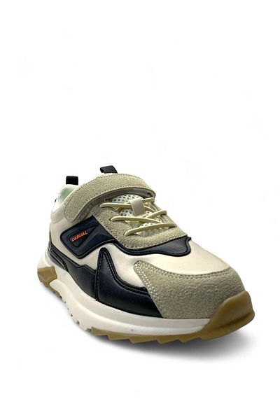 pepino 1741 Model Orthopedic Unisex Παιδικό Sneaker - Κρέμα/Μαύρο