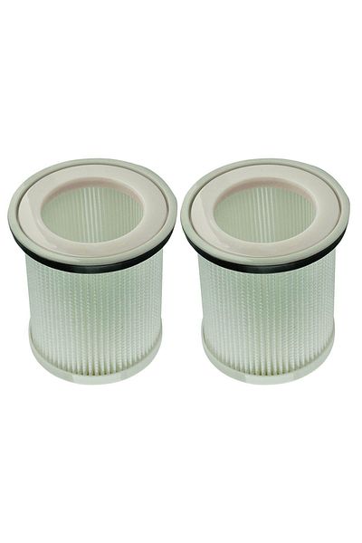 optream Hepatech Aqua - 2 Pieces Vacuum Cleaner Compatible Cylindrical Hepa Filter