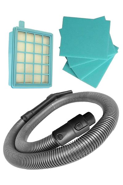 optream Philips Fc 9323 - 4 Sponge Vacuum Cleaner Hose and Hepa Filter