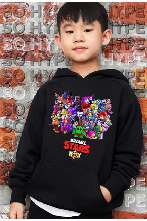 Weavox Cocuk brawl stars kar k karakter bask l sweatshirt Fiyat Yorumlar Trendyol