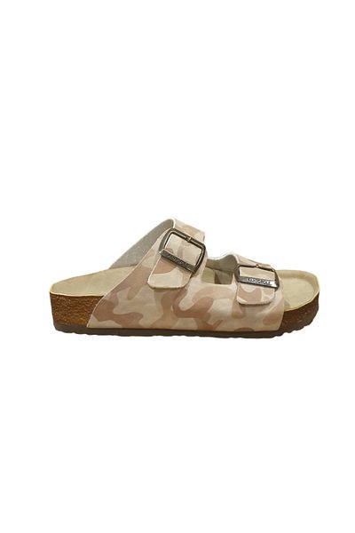 COMFORT OF PANTOFOLE Coffee Camouflage Slippers