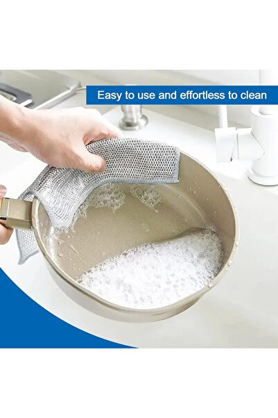 OLİWAM 6 قطع من أقمشة الأسلاك الرطبة والجافة المعجزة - المطبخ، الحوض، الوعاء ...