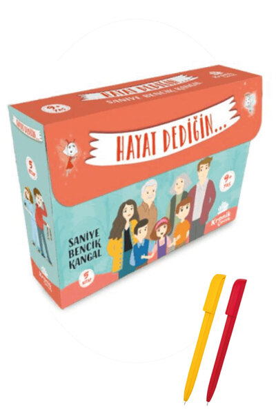 Kronik Kitap SANİYE BENCİK KANGAL (Hayat Dediğin… Kutulu Set 5 Kitap) (YENİ) ...