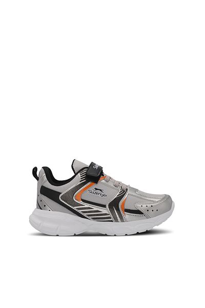 Slazenger Boy's Sneakers - Kendall Gray / Black
