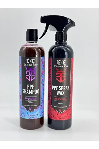 E&E Custom Car Ppf Şampuanı 700 Ml, Ppf Sprey Wax 700 ml